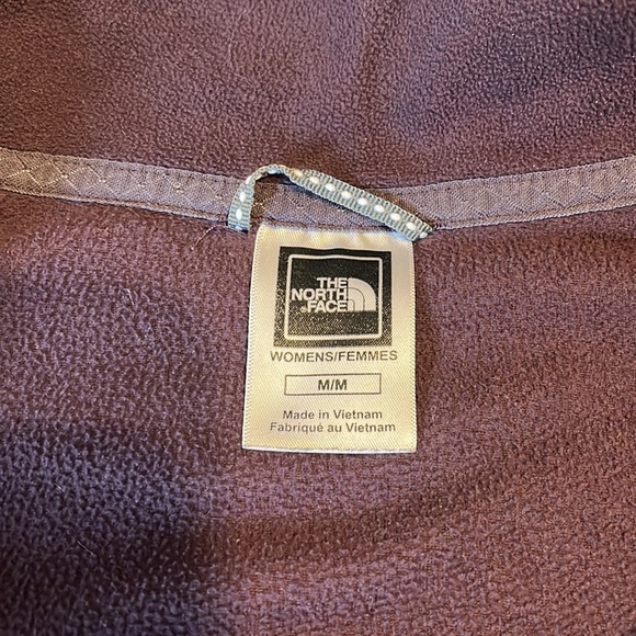 NORTH Face Purple/Gray Pull Over Size M T293 - Picture 4 of 5